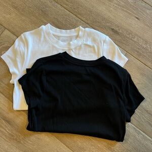 A New Day Slim Fit Ribbed Short Sleeve T-Shirt